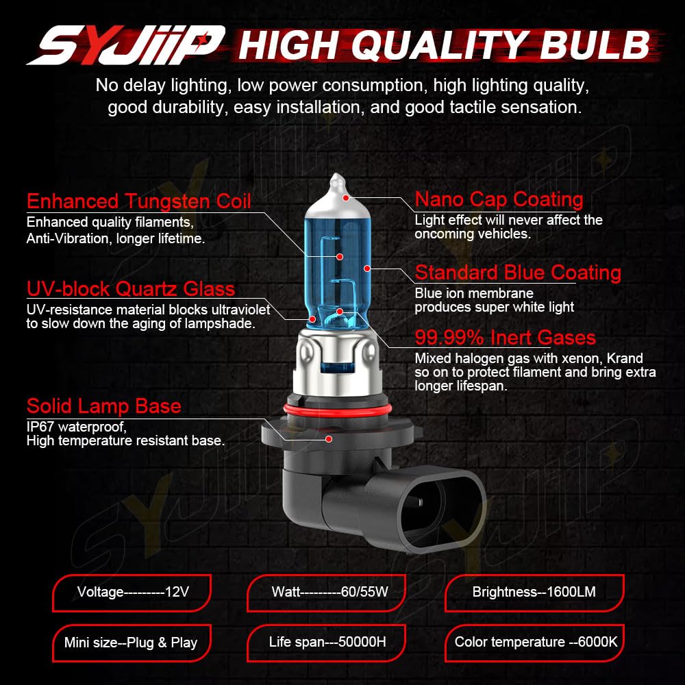 SYJIIP bulb installed in Silverado housing showing easy plug-and-play benefit