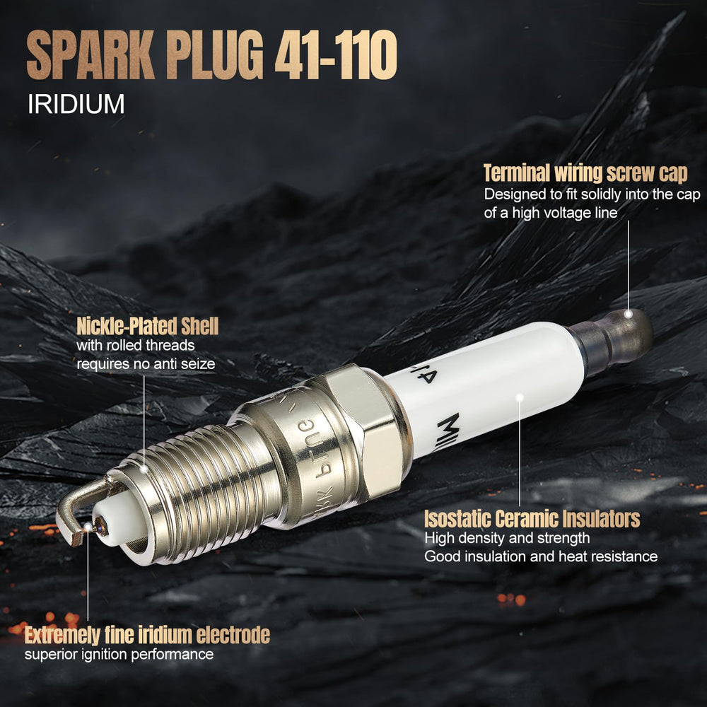 SYKRSS close-up of iridium tip detail, shows durability and concentrated spark
