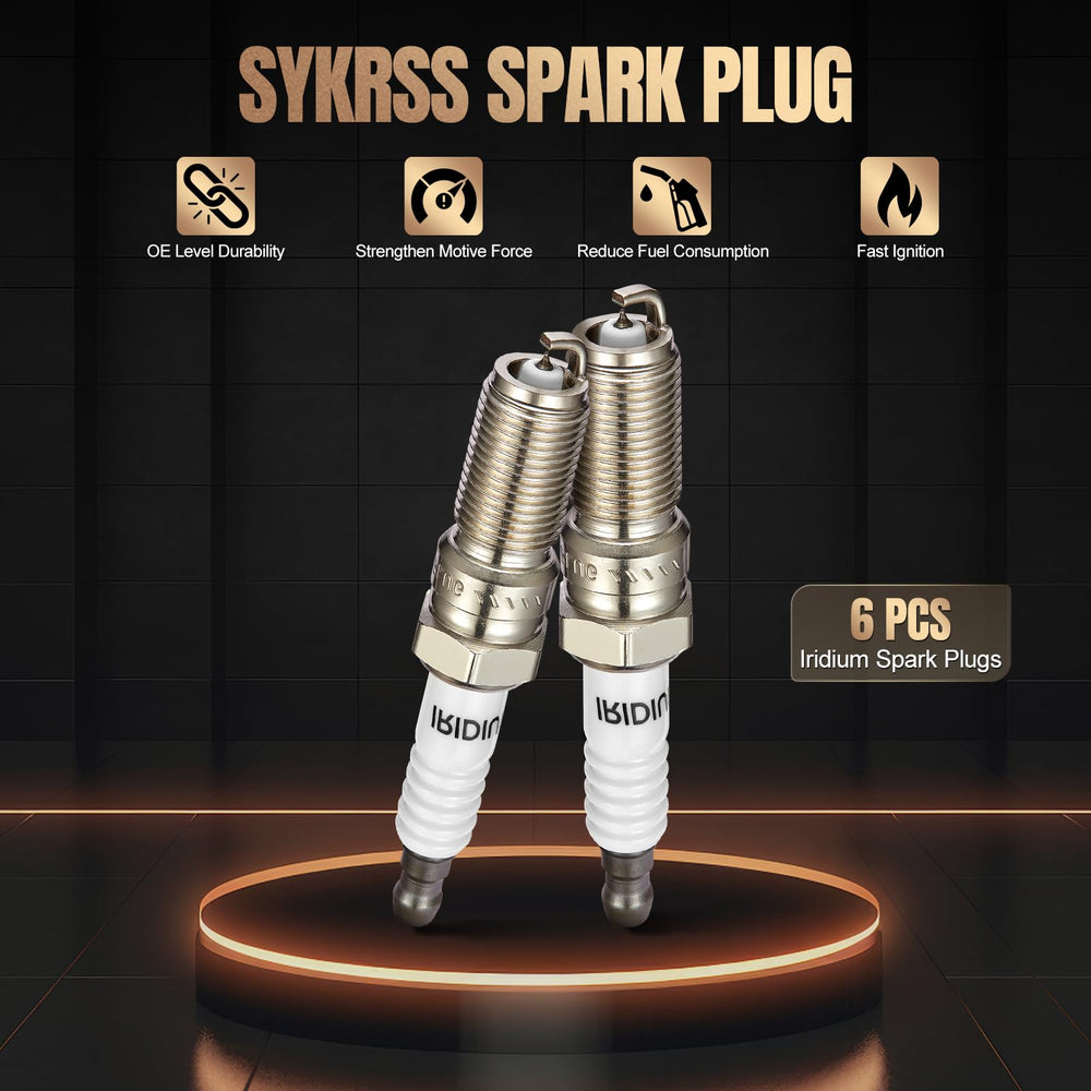 SYKRSS plug installed in engine bay demonstrating OE-fit and straightforward replacement