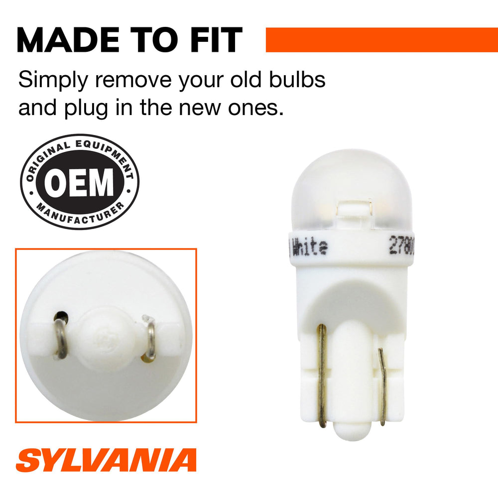 SYLVANIA LED used as dome light improving interior illumination