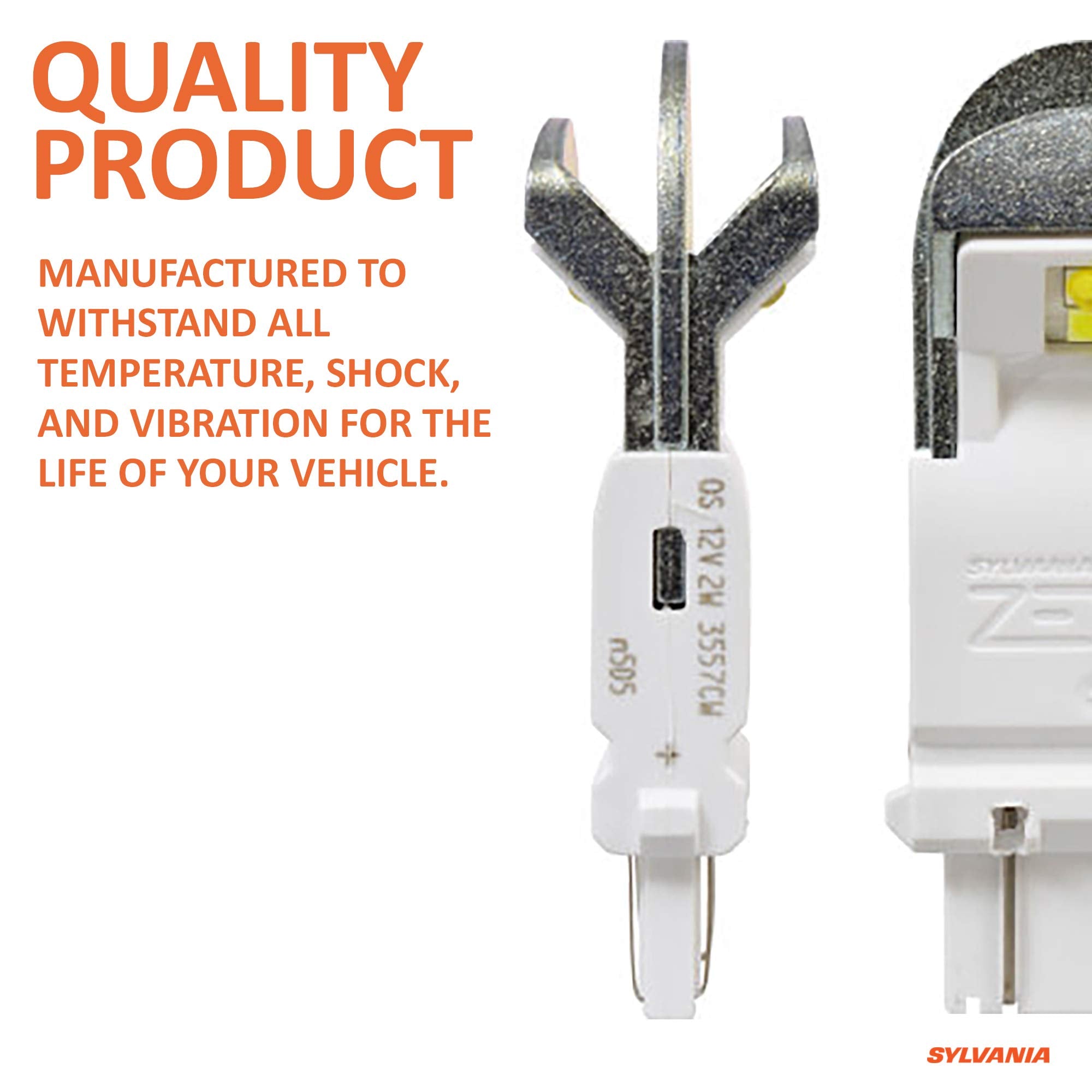 SYLVANIA warranty card image illustrating lifetime warranty support