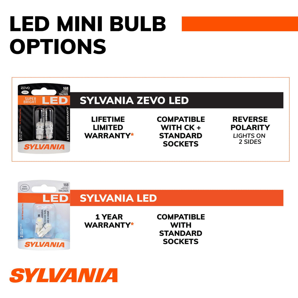 SYLVANIA 7443 installed in taillight showing improved rear visibility