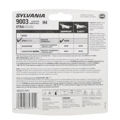 SYLVANIA close-up filament view revealing durable design and brighter output