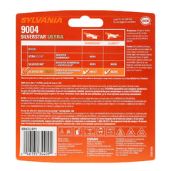 SYLVANIA 9004 close-up filament revealing construction and brighter beam