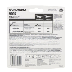 SYLVANIA 9007 XtraVision close-up filament detail for reliable brightness
