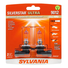 SYLVANIA 9012 front view showing bulb shape and fit for easy identification