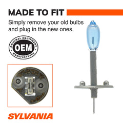 SYLVANIA H1 SilverStar installed as low beam improving nighttime clarity