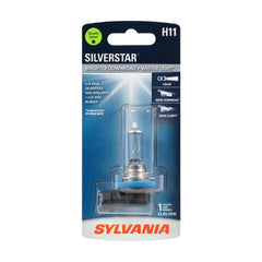 SYLVANIA H11 SilverStar front packaging showing product and features for confident purchase
