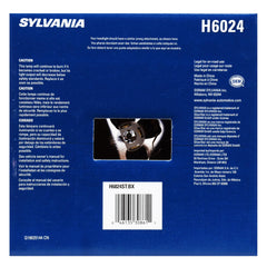 SYLVANIA H6024 reflector close-up highlighting focused beam performance