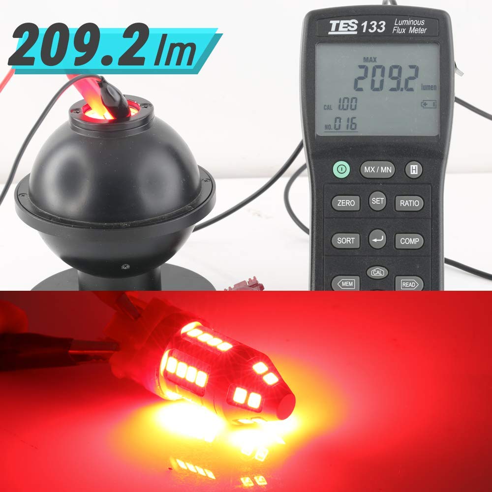 Syneticusa 7443 next to halogen bulb showing size match and energy savings