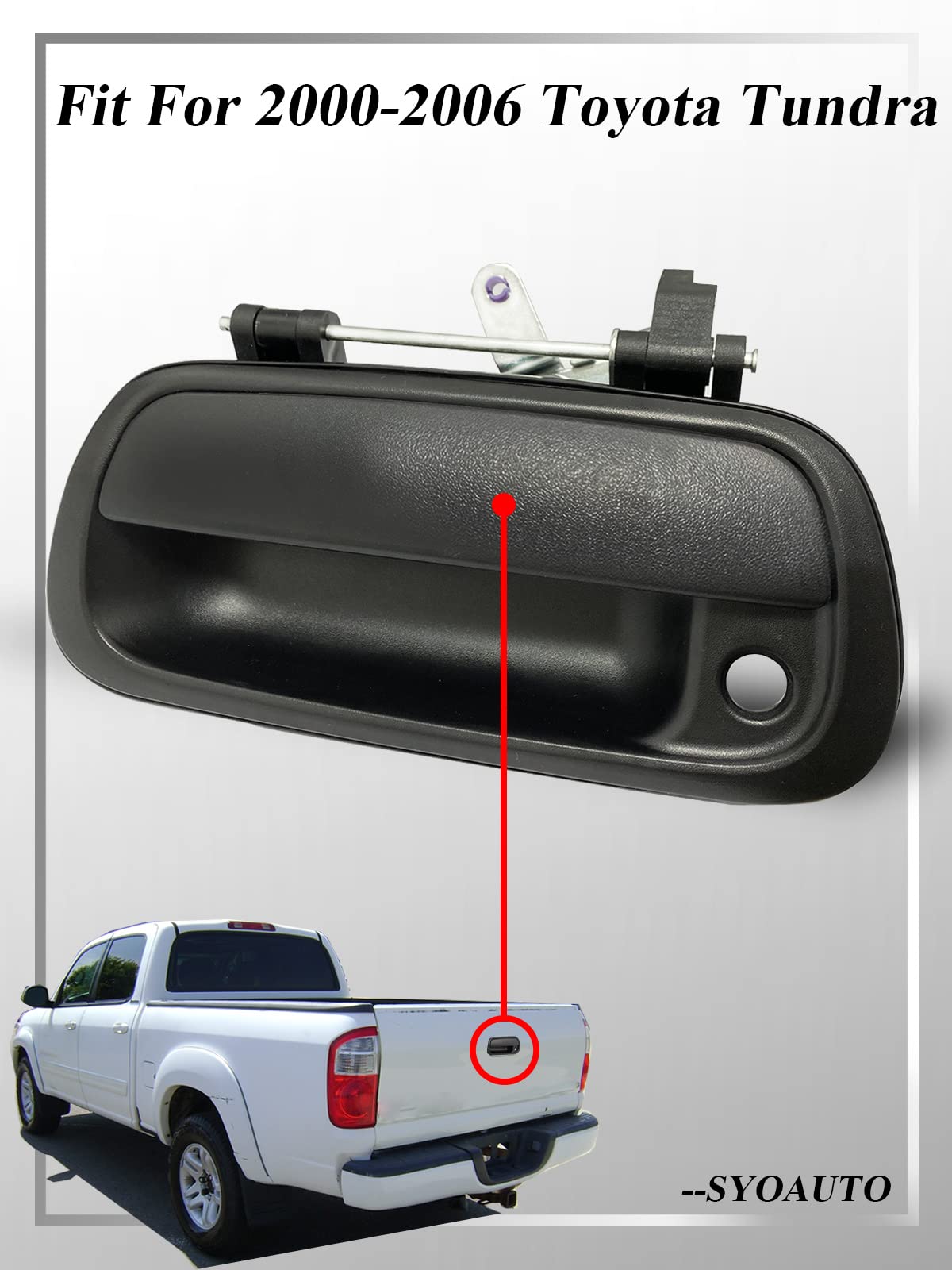 SYOAUTO textured finish close-up showing grip and durable surface benefit