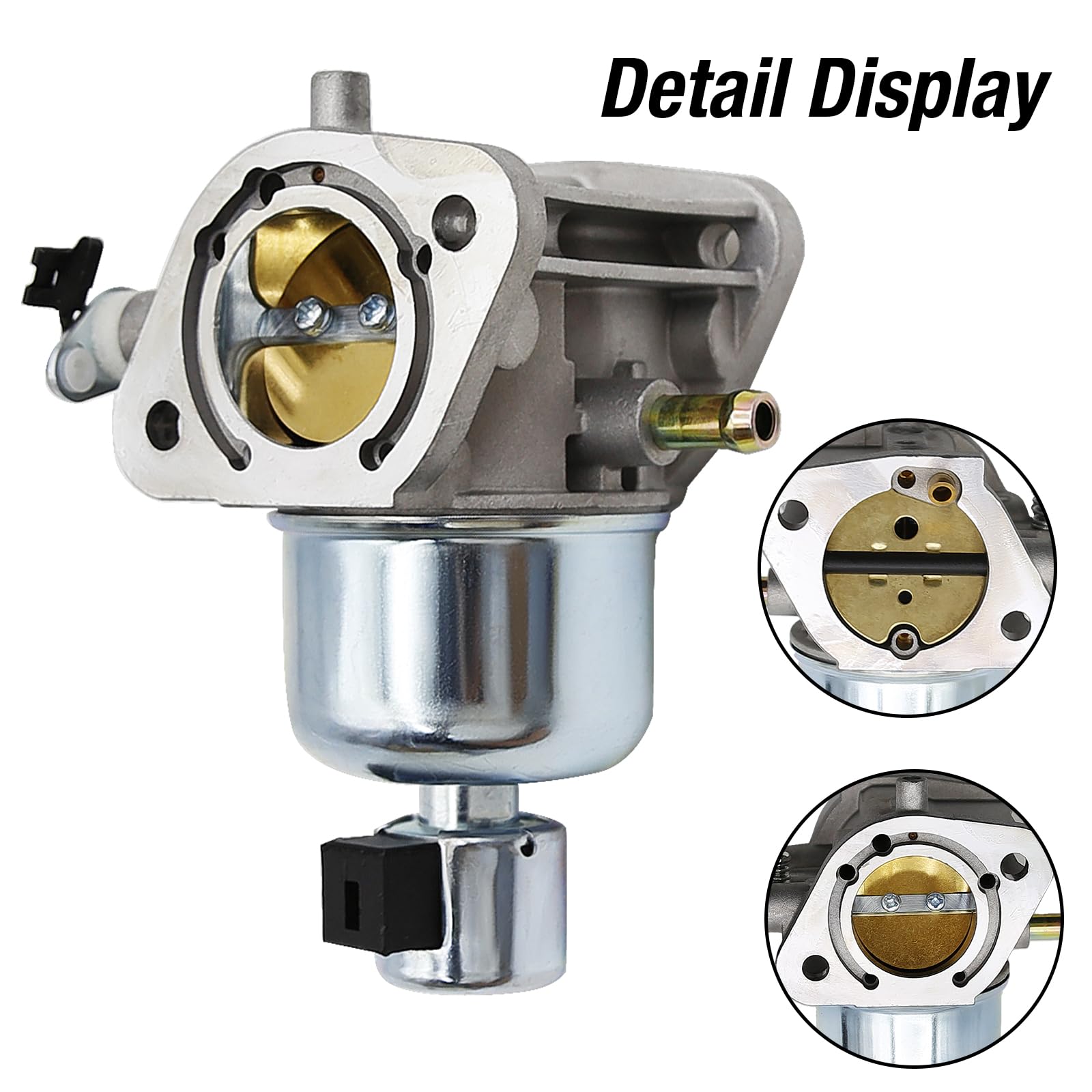 SYOWADA carburetor side linkage detail highlighting throttle alignment benefit