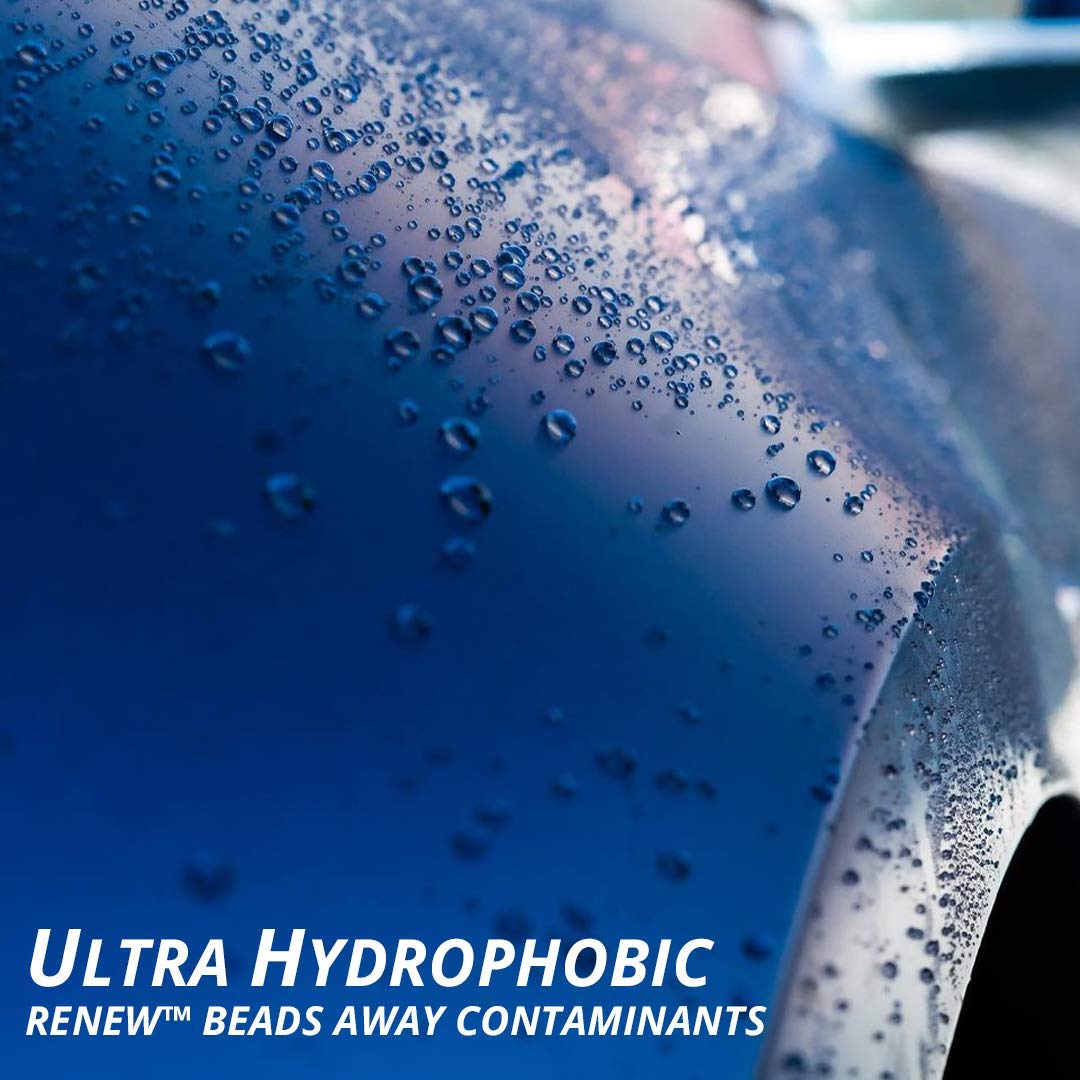 System X Renew applied to wheel surface showing corrosion resistance and ease of cleaning