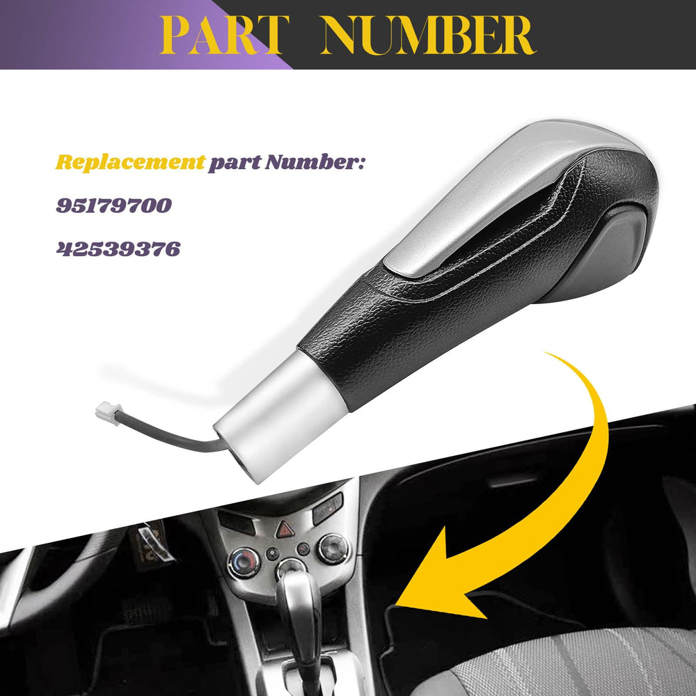 SYudwen shift knob beside ruler showing compact size for correct fitment