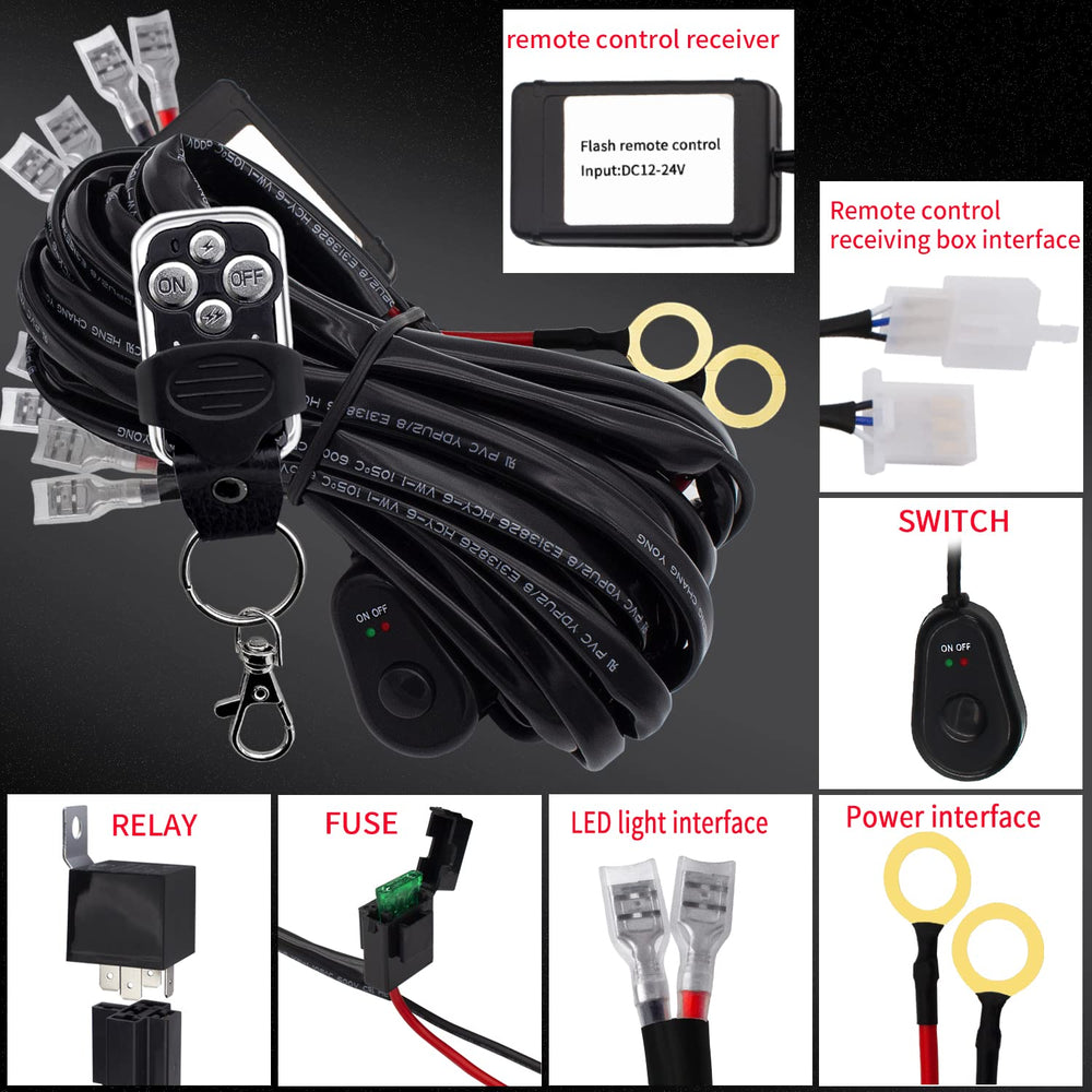 Szdystar keyboard switch with wireless remote showing convenient control options