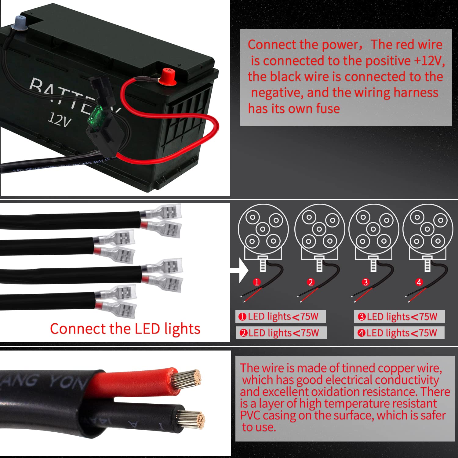 Szdystar installed on vehicle with LED bars demonstrating off-road lighting upgrade