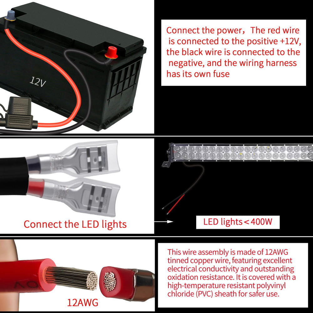Szdystar waterproof plug detail on harness, keeps connections corrosion-free