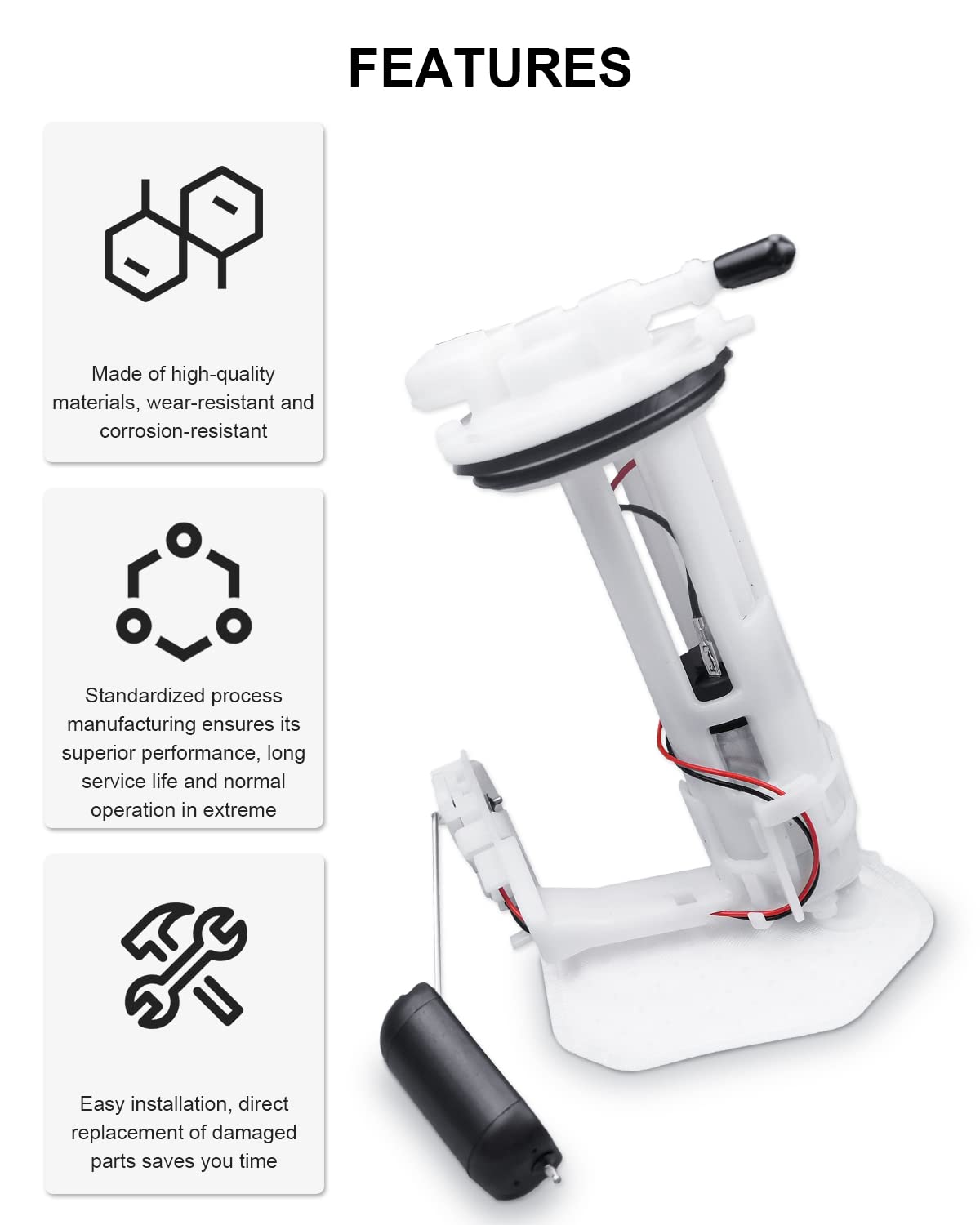 SZRKRLA side profile of assembly illustrating durable housing and seal