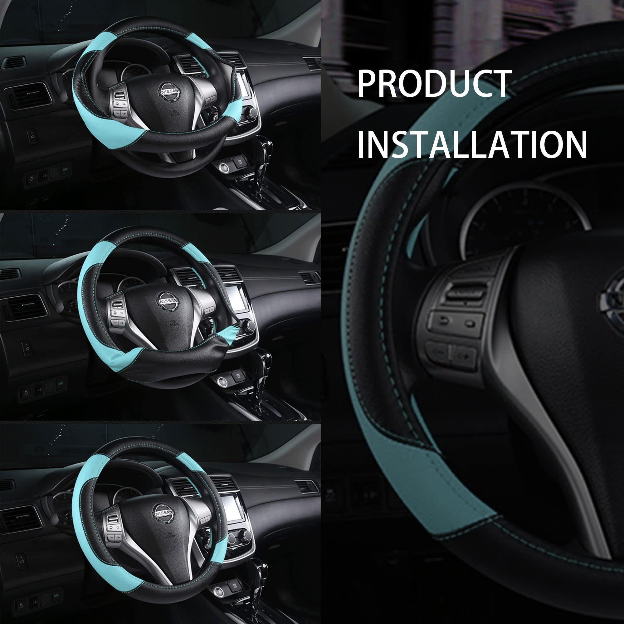 szttswamp lifestyle shot in car interior showing color pop and comfort benefit enhances cabin