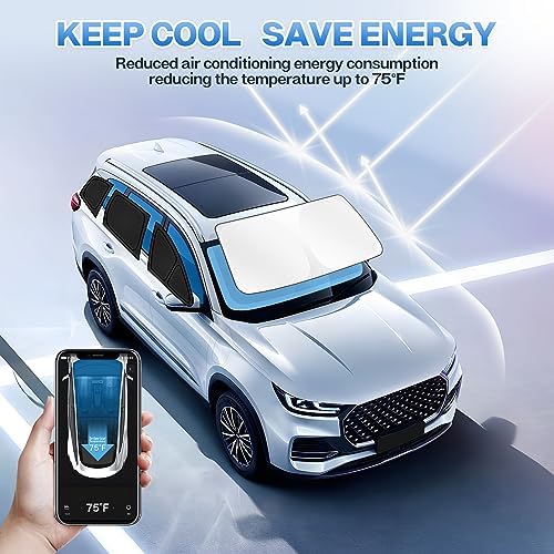 T TGBROS rear window cover creating blackout privacy and comfort