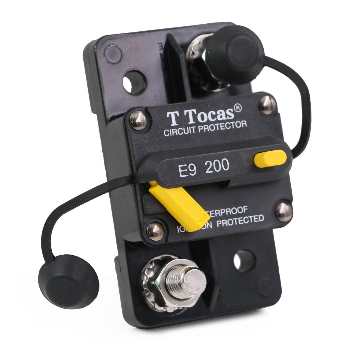 T Tocas front profile showing durable housing and compact design benefit