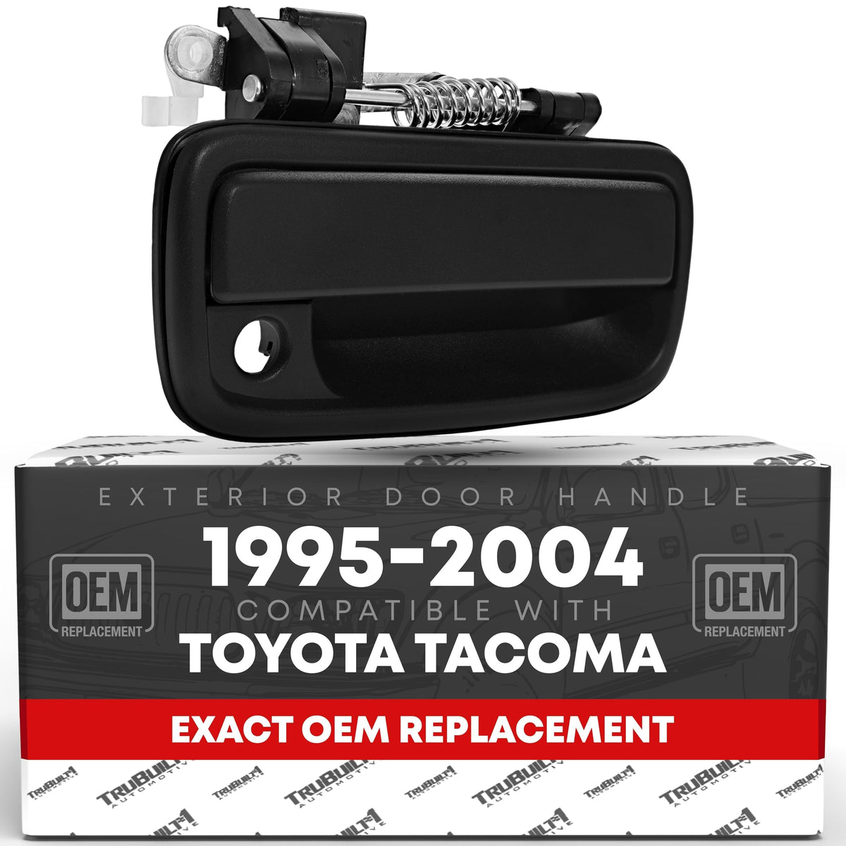 T1A front passenger handle front view showing OEM-fit and clean finish