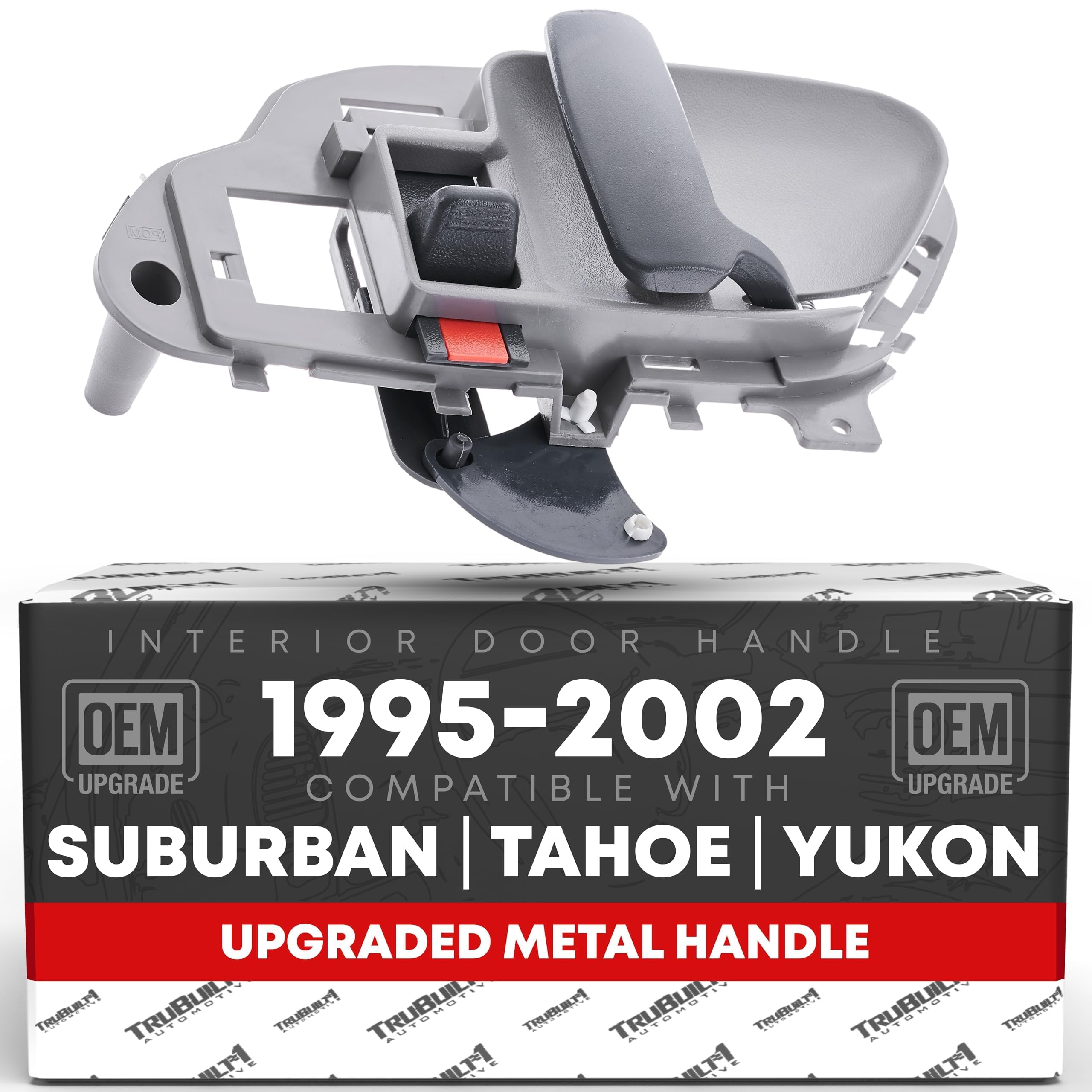 T1A front view metal handle showing clean OEM-style appearance and durable look