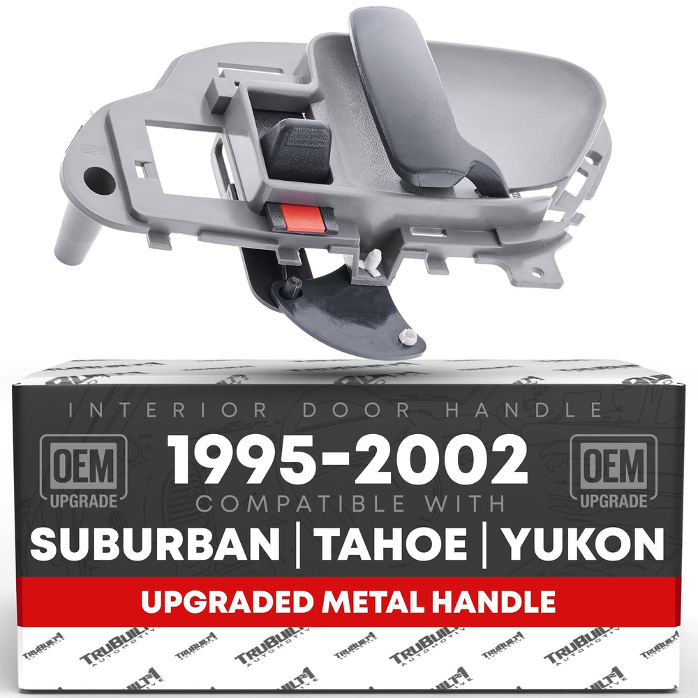 T1A front view metal handle showing clean OEM-style appearance and durable look