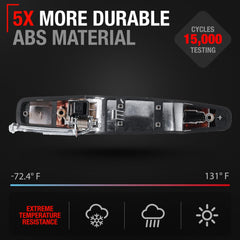 T1A installed on passenger door demonstrating precise OEM fit advantage
