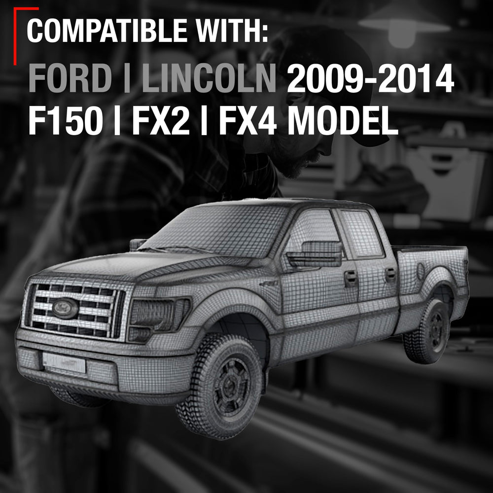 T1A installed in F-150 door demonstrating proper fit and restored appearance