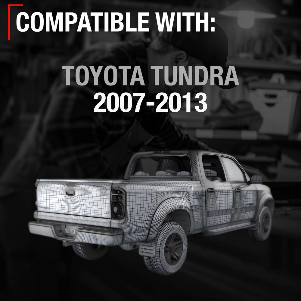T1A handle installed on Toyota Tundra illustrating seamless factory fit