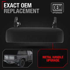 T1A handle installed on Ford Ranger demonstrating correct OEM fitment