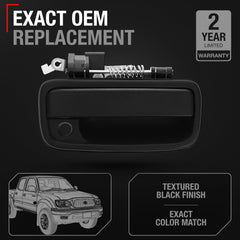 T1A textured black handle close-up showing durable finish and scratch resistance