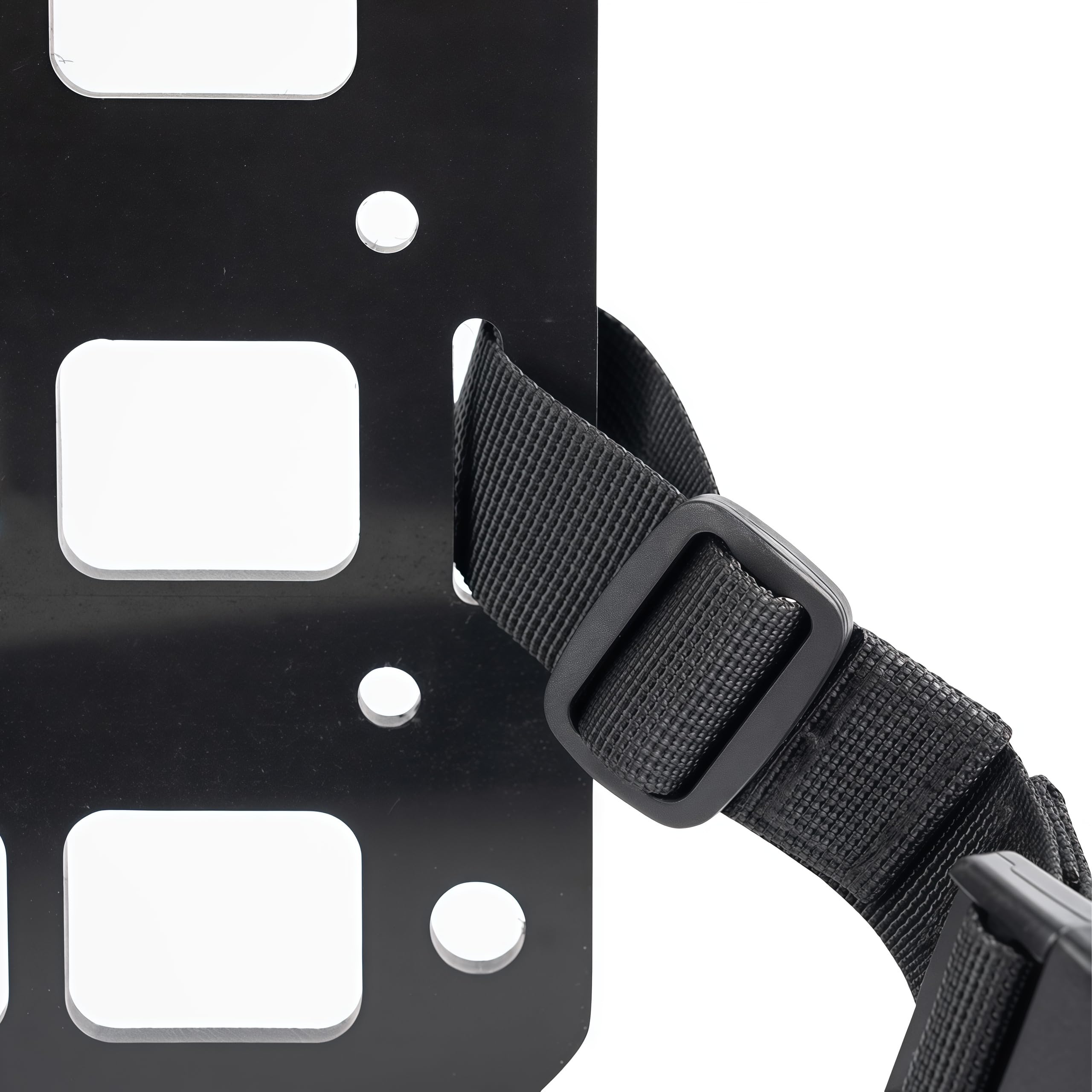 TACNEX installed on headrest illustrating easy attachment and tool accessibility