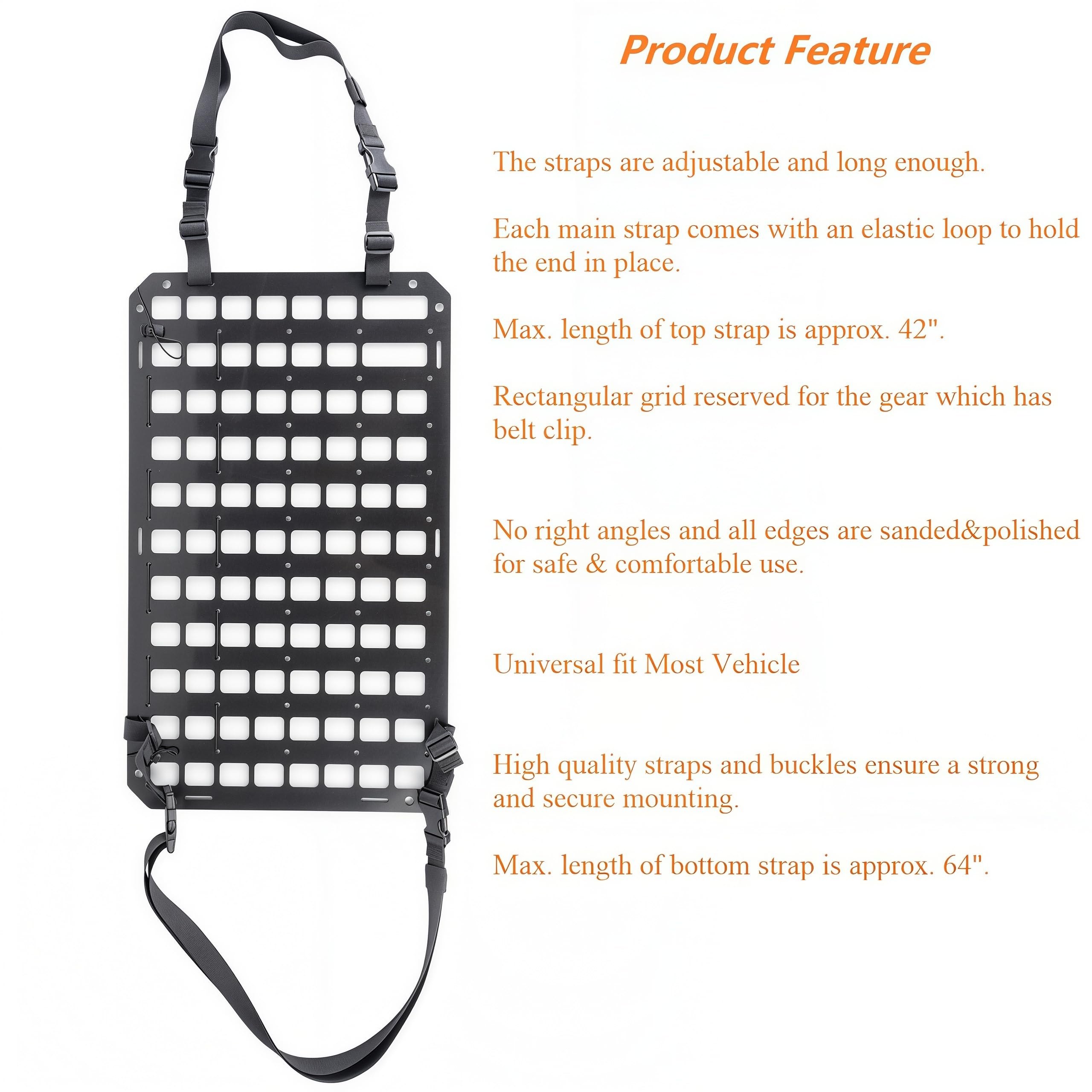 TACNEX side profile showing rigid thickness and durable support for gear