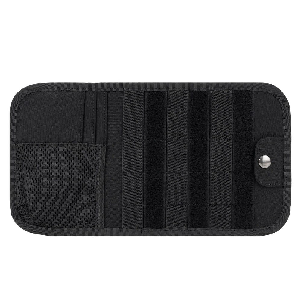 TACNEX close-up of molded zipper pulls for easy grip and durable use