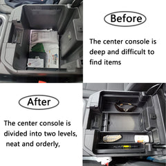 TACOBRO installed in Silverado console showing easy access to phone