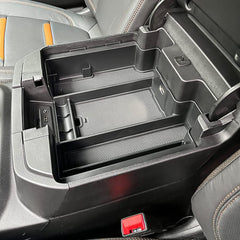 TACOBRO privacy tray opened revealing hidden compartment for valuables