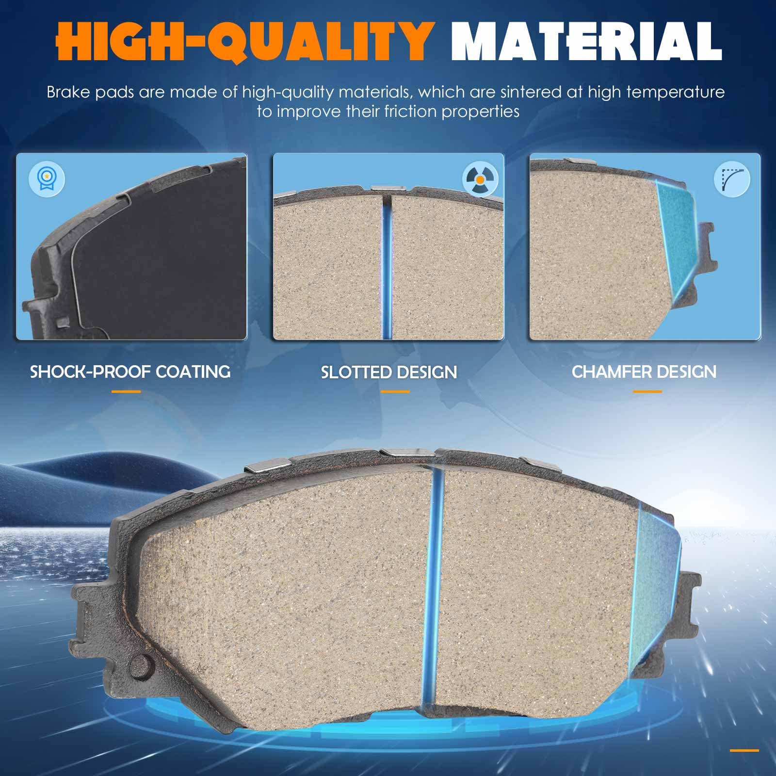 TadaMark coated backplate detail demonstrating rust-resistant finish and longer life