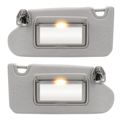 TadaMark front view of gray visor showing overall shape and fit benefit