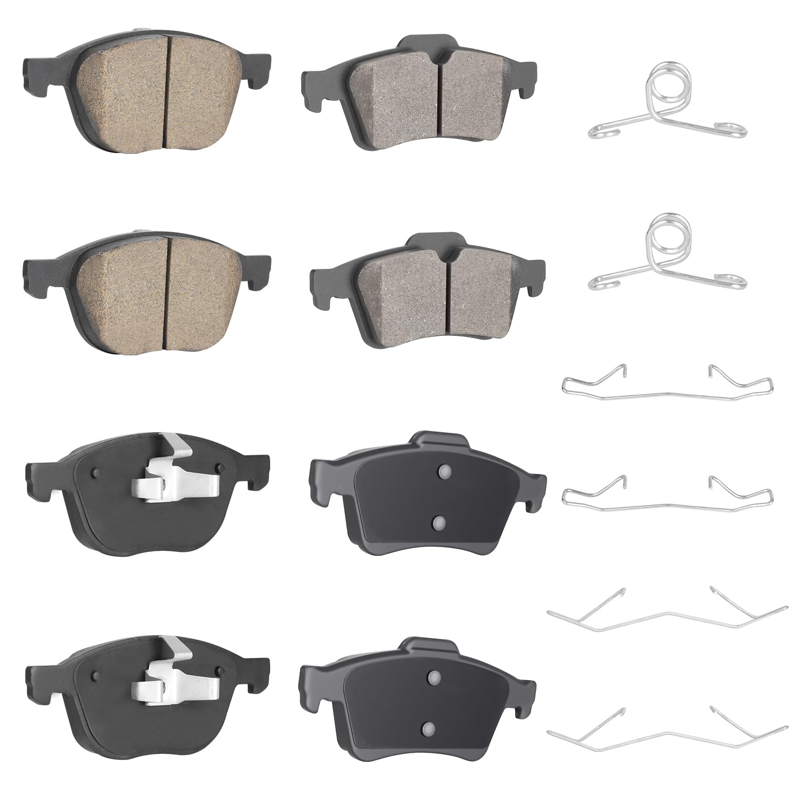 TadaMark front pads packaging showing full kit and fitment benefits