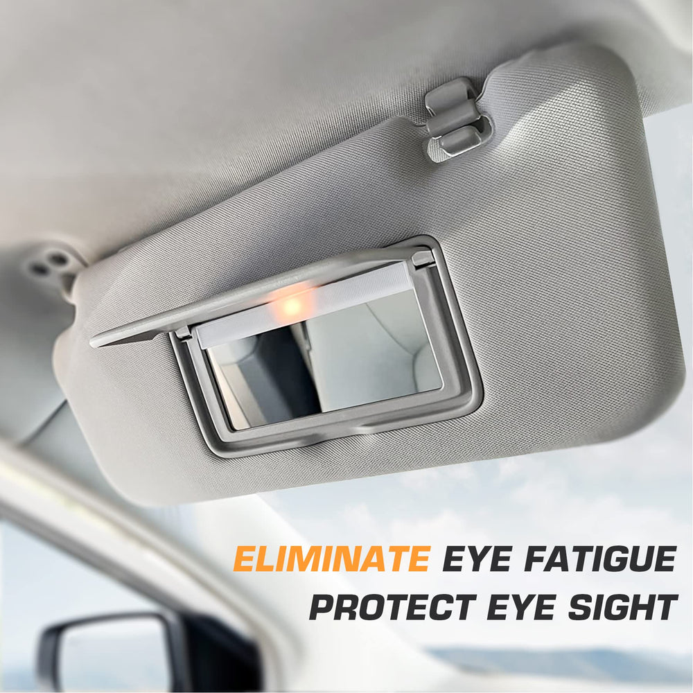 TadaMark installed on driver side of Altima showing restored protection benefit