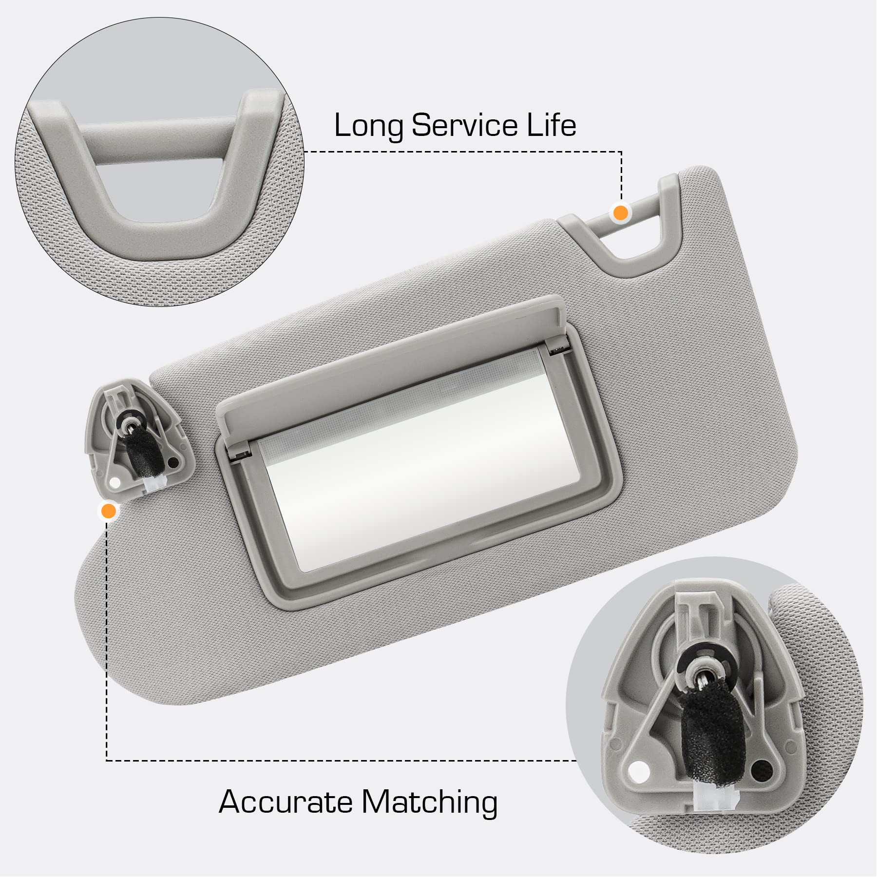 TadaMark mounting holes and snap clips showing easy-install benefit