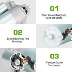 TadaMark starter mounting flange detail for accurate bolt alignment