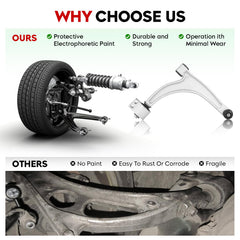 TadaMark tie rod ends pair illustrating precise steering response benefit
