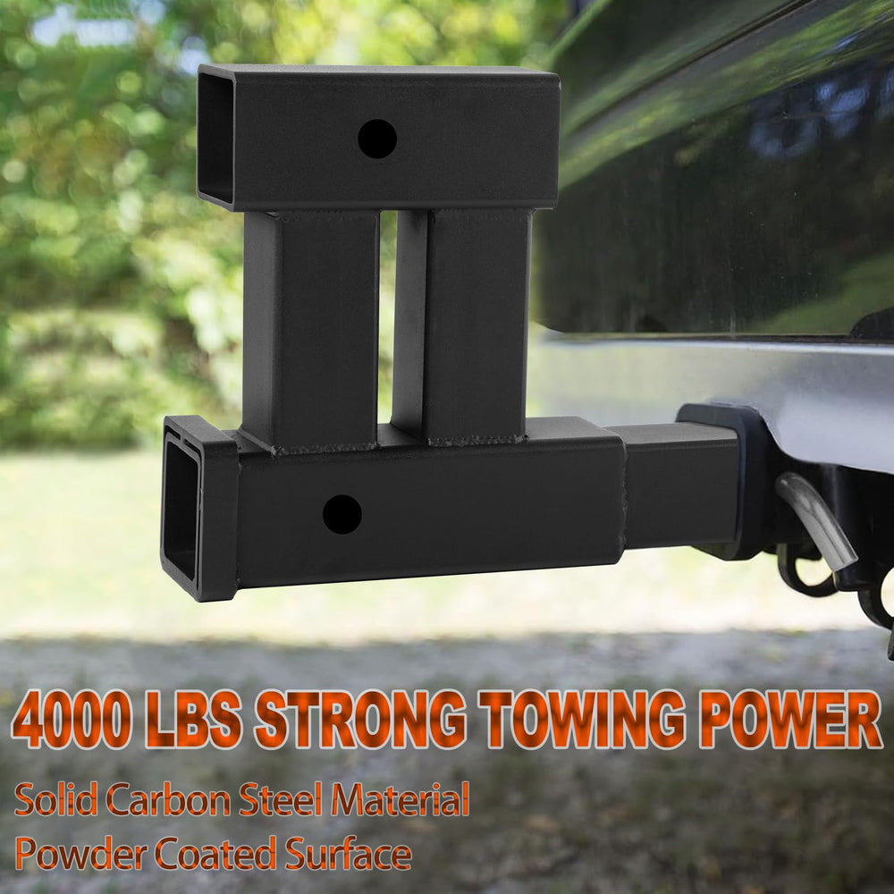 Taelakeni 5/8" hitch pin and hardware detail for secure attachment