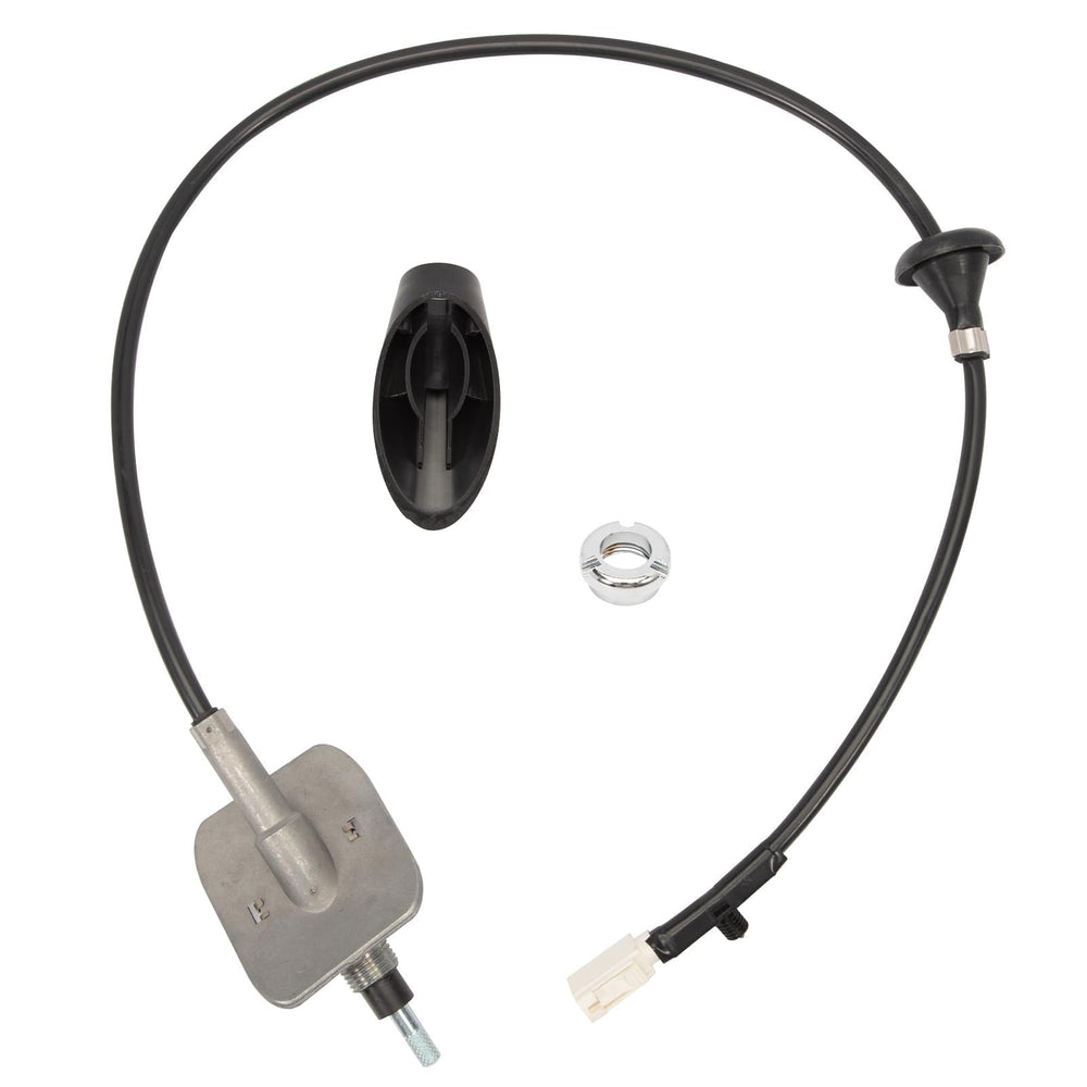 Taesayl antenna base front assembly showing clean fit and reliable connection
