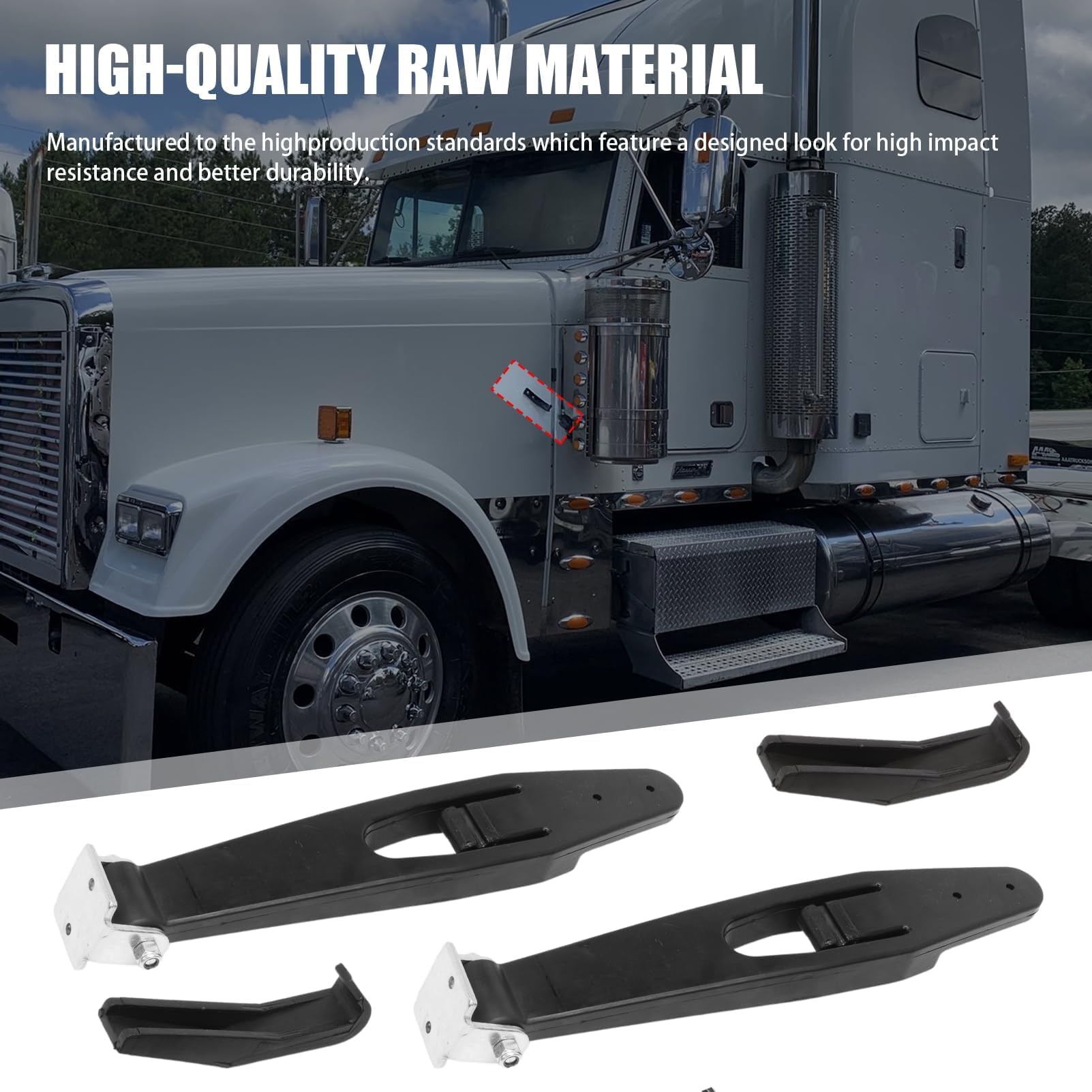 Taesayl hood latch label and part numbers confirming WA18-8015 compatibility