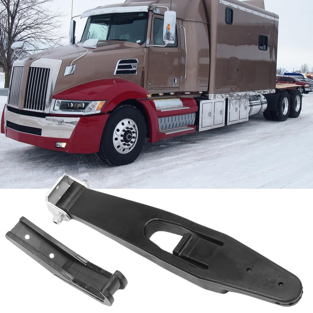 Taesayl hood latch side profile displaying robust construction and durability