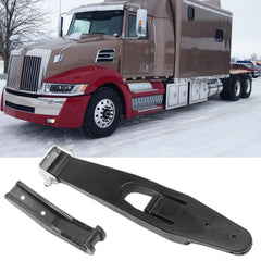 Taesayl hood latch side profile displaying robust construction and durability